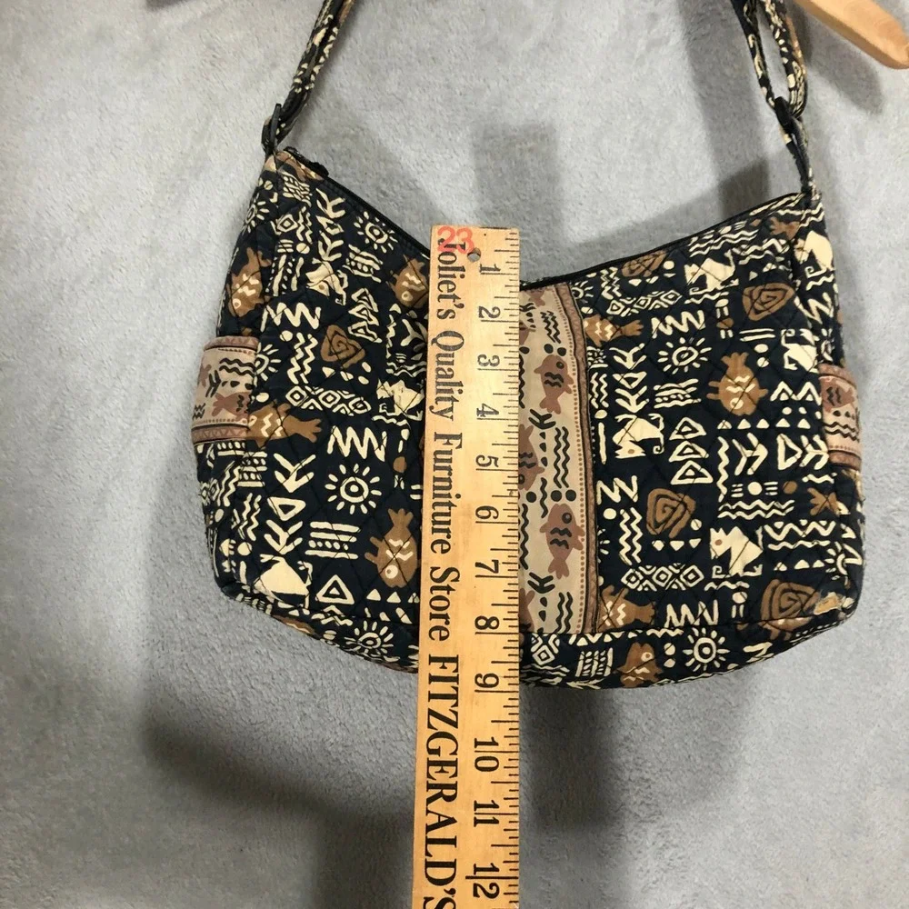 Boho Hobo‎ Bag Aztec Print Shoulder Bag Quilted Purse Naples Bag Co.